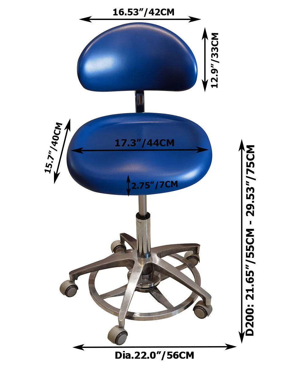 Dentist chair dimension