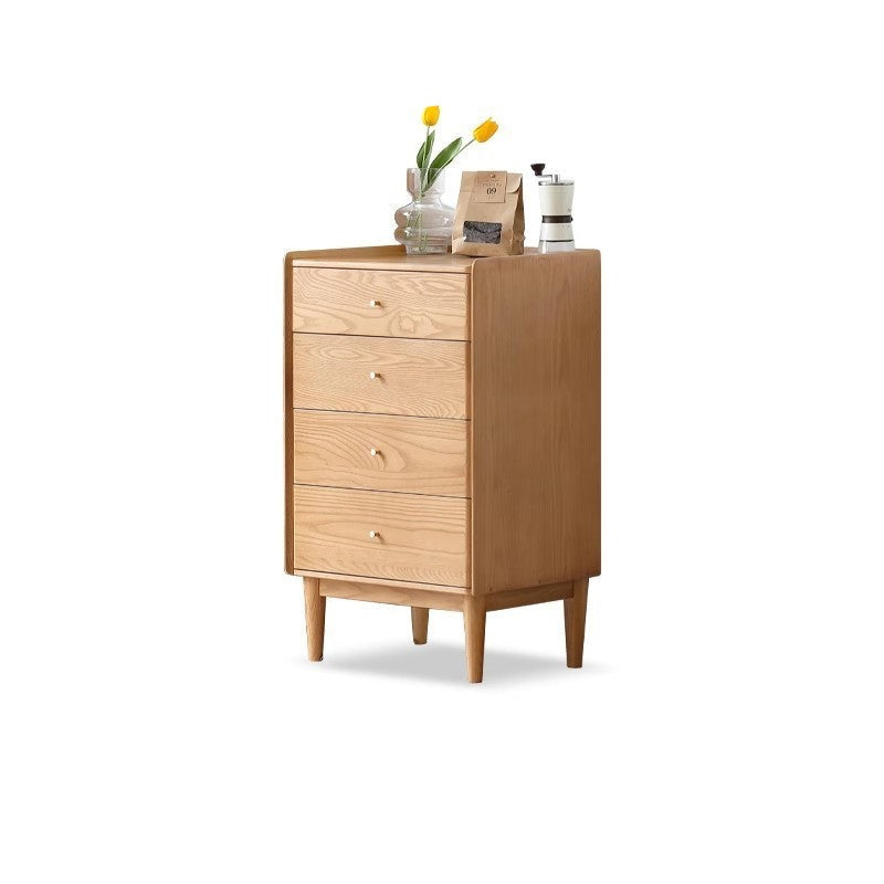 Ash Solid Wooden chest of drawers Cabinet