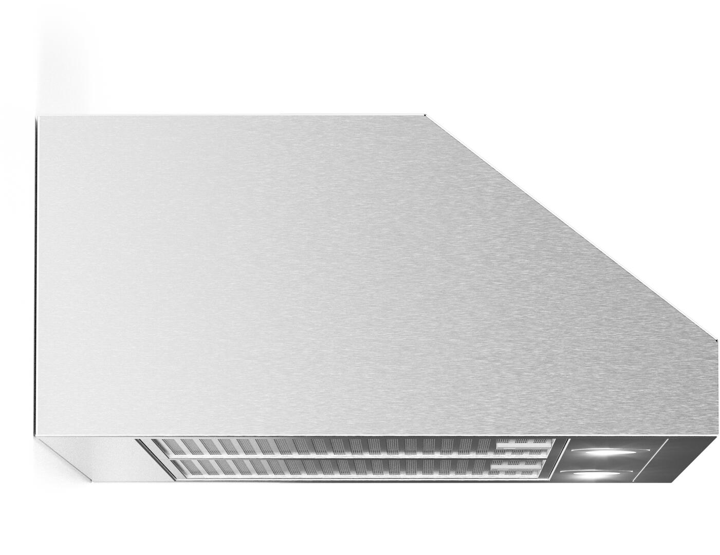 Forte Lucca Series 36-Inch Under Cabinet Convertible Hood with 600 CFM, LED Lights, in Stainless Steel (LUCCA36)
