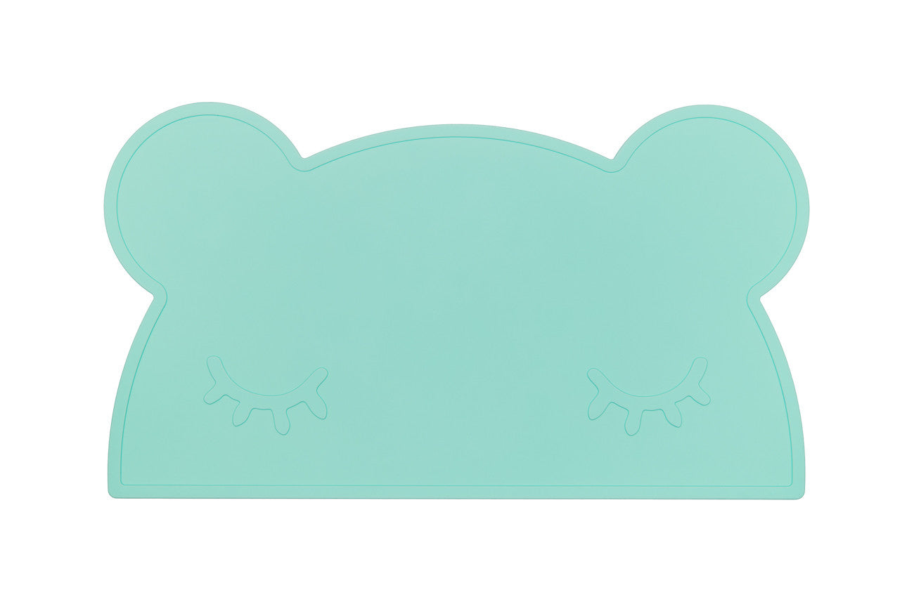 We Might Be Tiny - Bear Silicone Placie - Minty Green