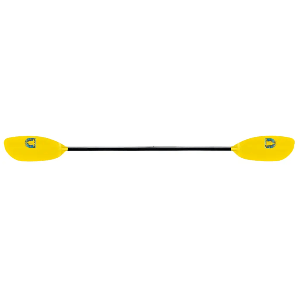 Cannon Wave Aluminum Kayak Paddle - Yellow