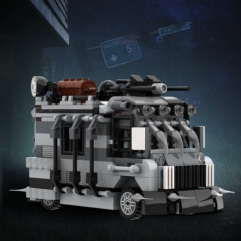 511PCS MOC-2827 Anti zombie van MOC Building Block Bricks |MocPixel replace to Lepin lego