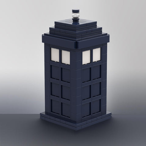 195PCS MOC-100350 doctor who Tardis Time Mechine MOC Building Block Bricks |MocPixel Lego alternative store