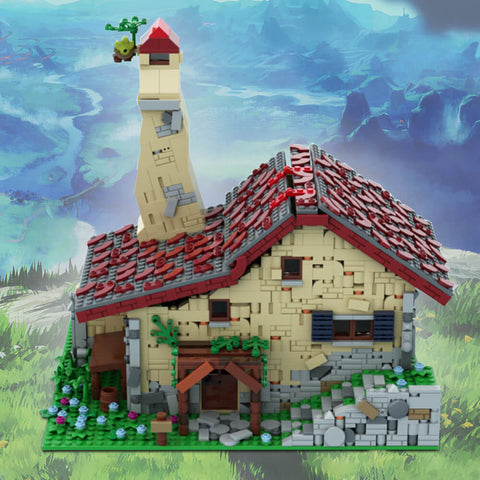 1645PCS MOC-129936 Link's House - The Legend Of Zelda Breath Of The Wild MOC Building Block Bricks |MocPixel replace to Lepin lego