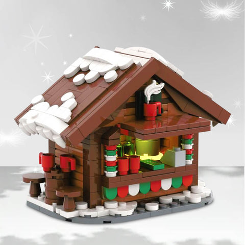 368PCS MOC-130694 Hot Drinks Stands - CHRISTMAS MOC MOC Building Block Bricks |MocPixel replace to Lepin lego