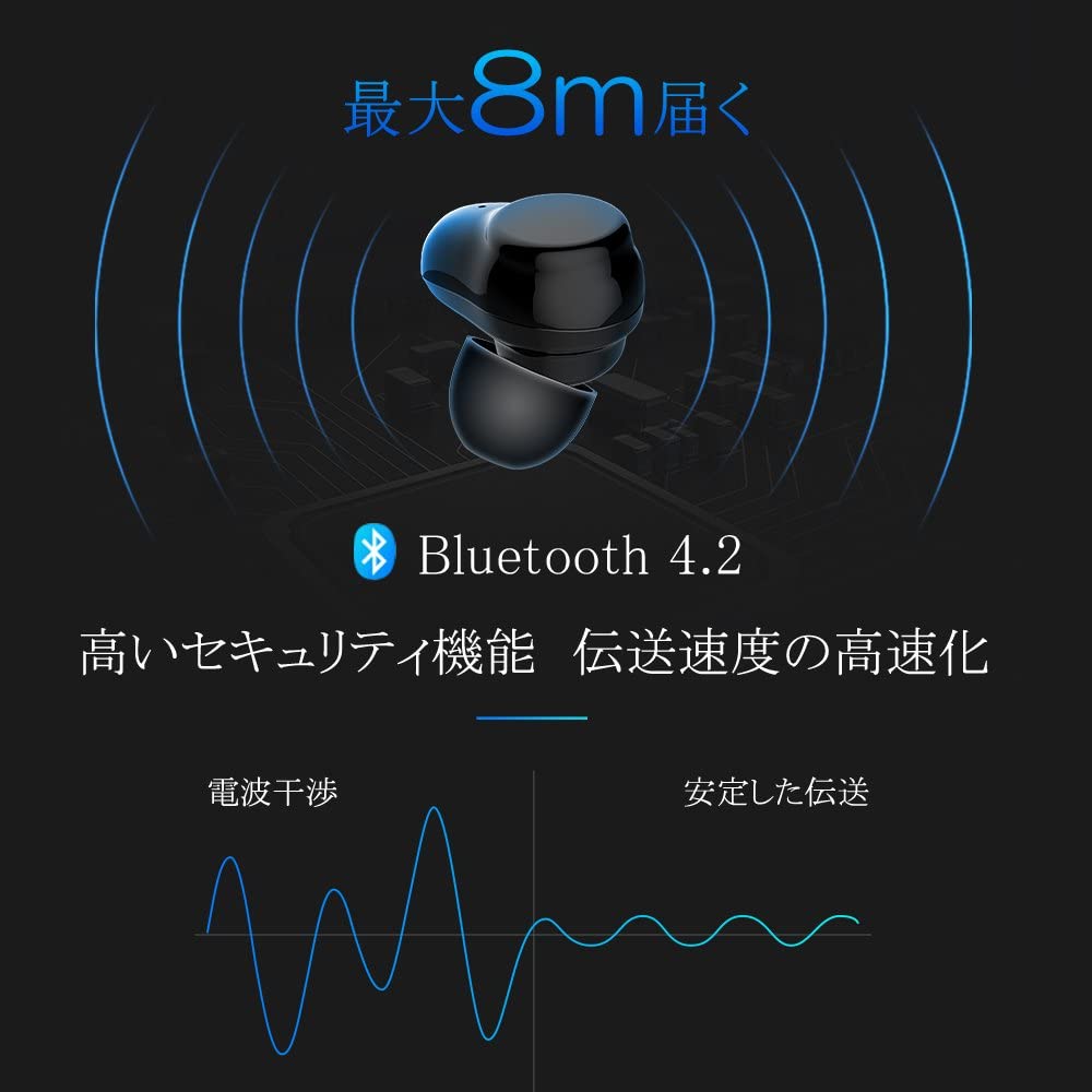 rock space Bluetooth EB30イヤホン