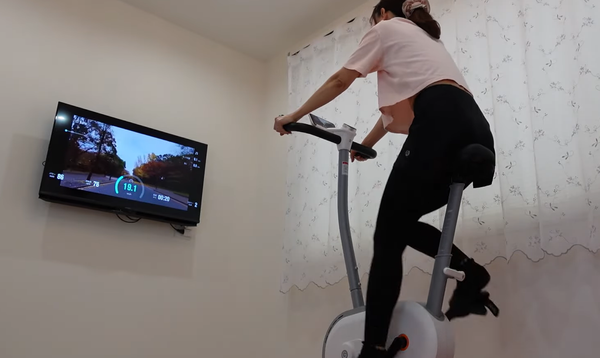 フィットネスバイクに乗るときの注意点