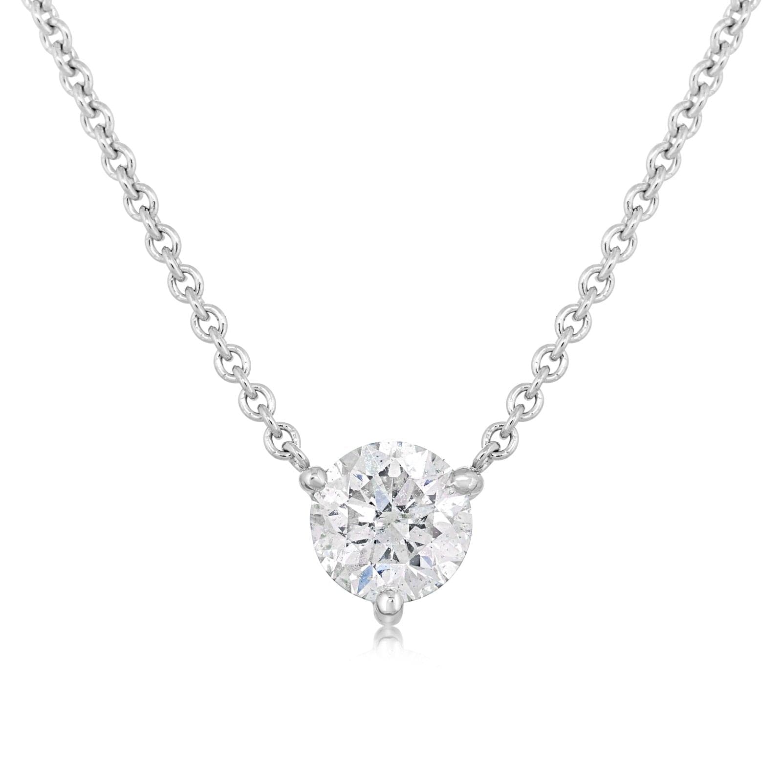 1/2 Carat Diamond Solitaire Pendant