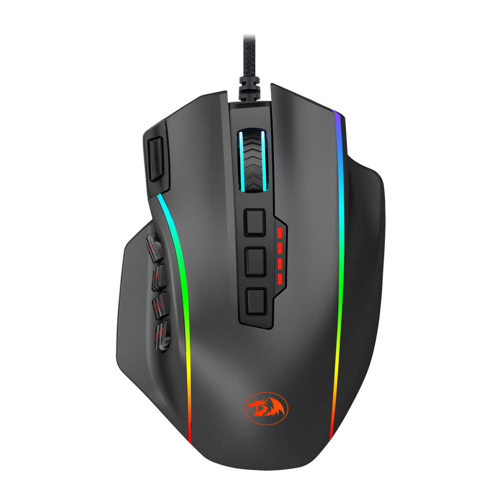 Redragon M901 Perdiction Wired Gaming Mouse with weight tuning set