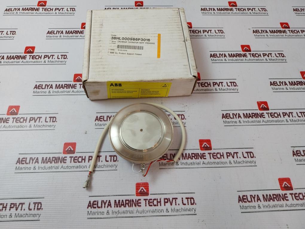 Abb 3Bhl000986P3016 Crowbar Thyristor