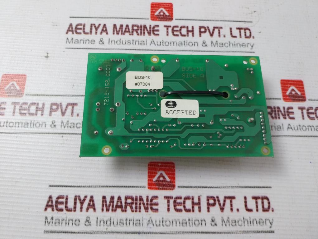 Autronica Bus-10 Printed Circuit Board 7212-152.0001