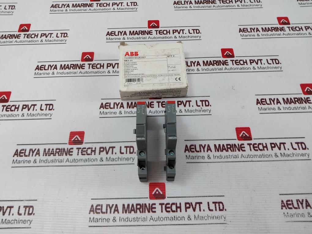 Lot Of 8X Abb Hk1-11 Auxiliary Contact 1Sam201902R1001