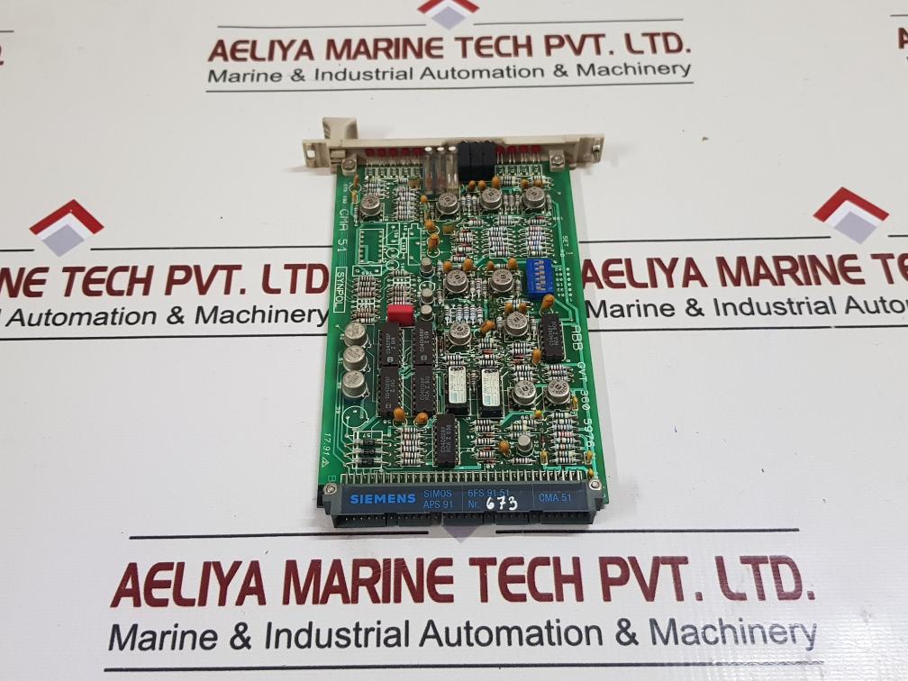 Siemens/Abb Gvt 360 5976 Printed Circuit Board 25 Cma 51