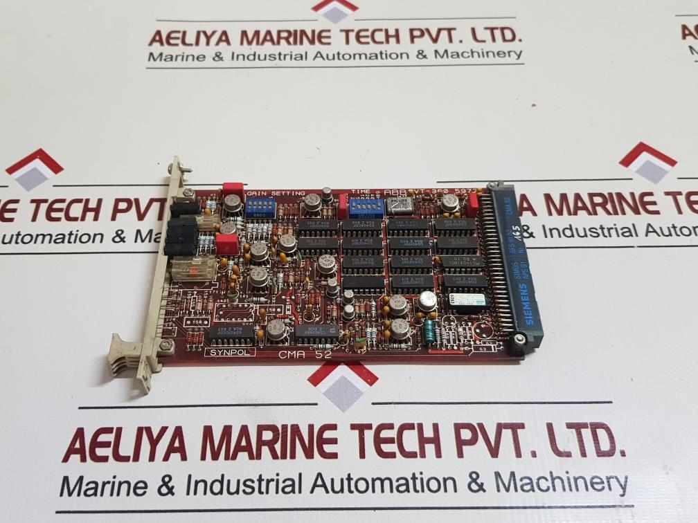 Siemens/Abb Gvt 360 5977 Printed Circuit Board 28 Cma 52