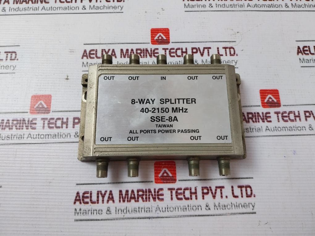 Sse-8A 8-way Splitter 40-2150 Mhz