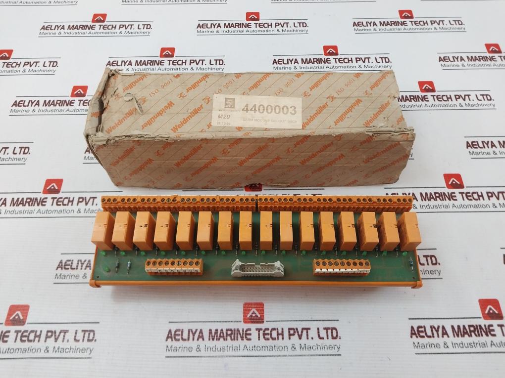 Weidmuller 8050731001 Relay Card Rsm 16R