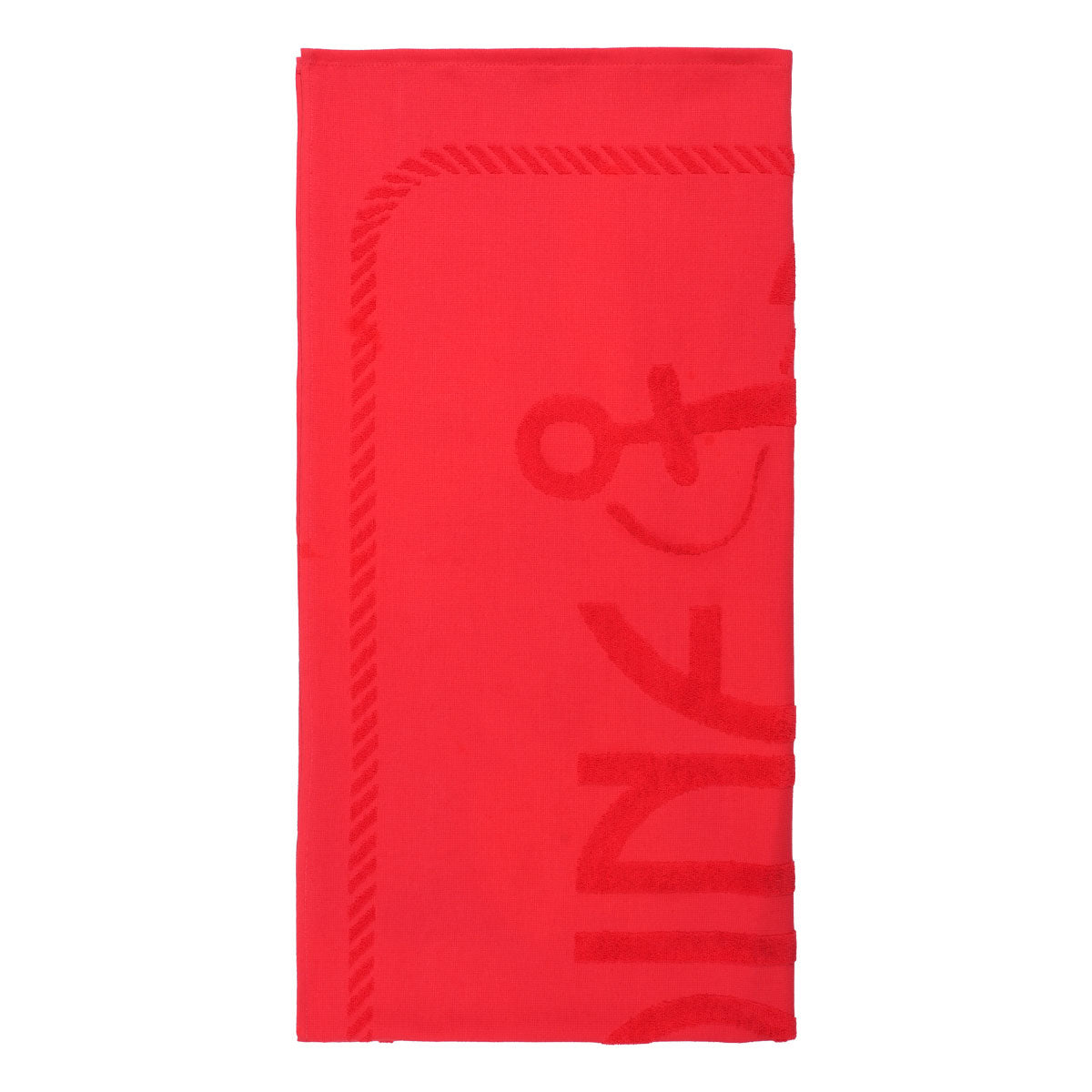 Anemoss Anchor Beach Towel Red