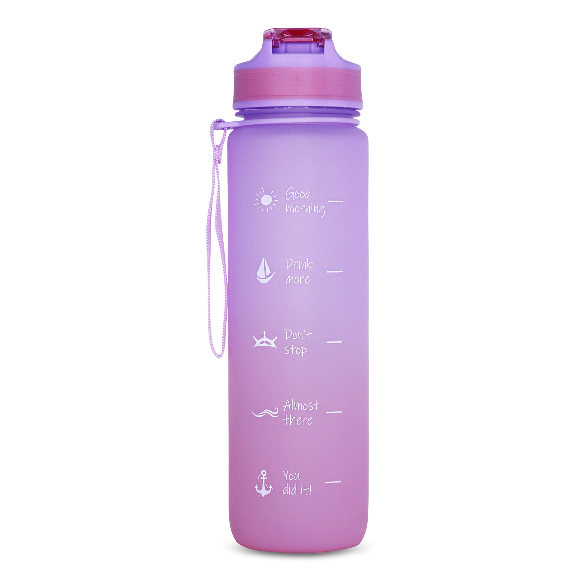 ANEMOSS Sailor Girl Tritan Water Bottle 1000 ml / 33.8 oz