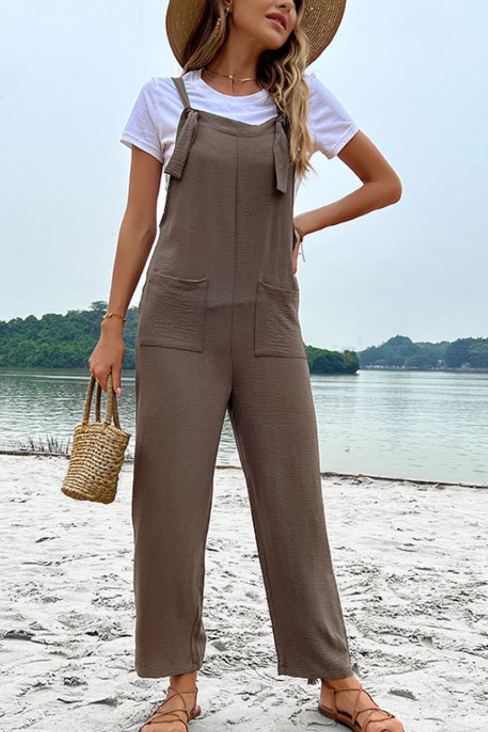 Comfy Jumpsuit with Pockets
