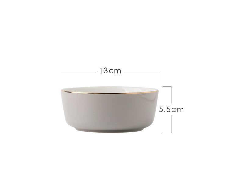 Light Luxury Ceramic Tableware Couple Tableware - A quality, luxurious and stylish touch to your kitchen