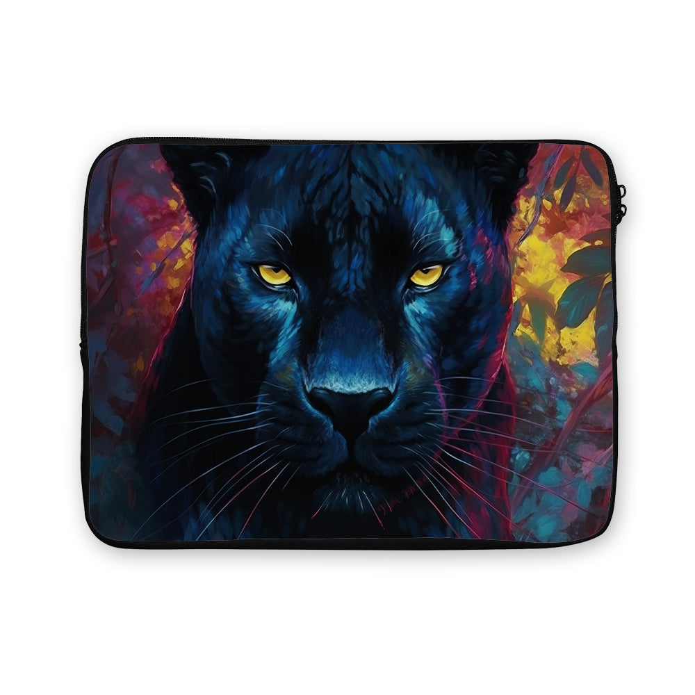 Black Panther Animal Art Laptop Sleeve Protective Cover