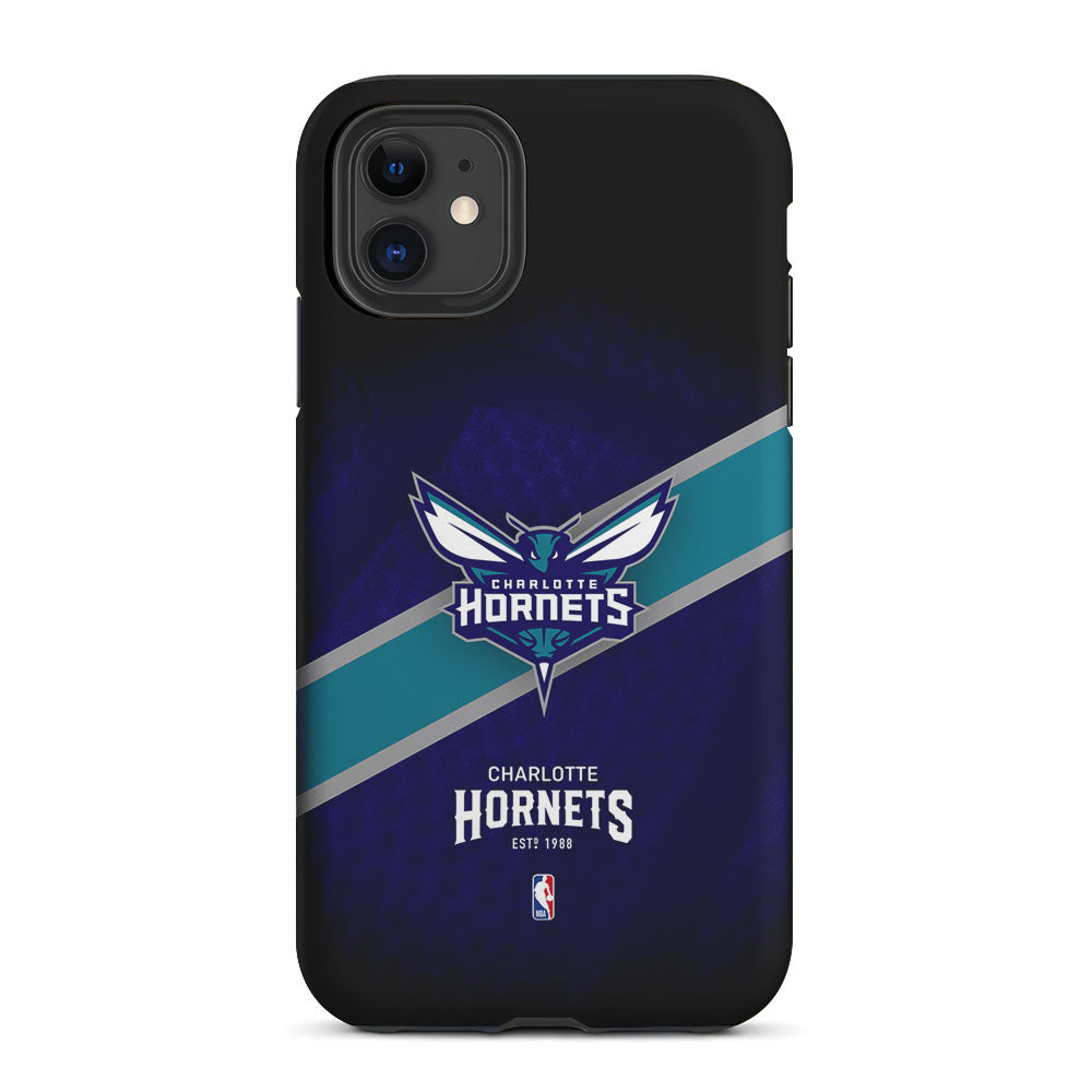 Charlotte Hornets Logo 2 in 1 Tough Phone Case