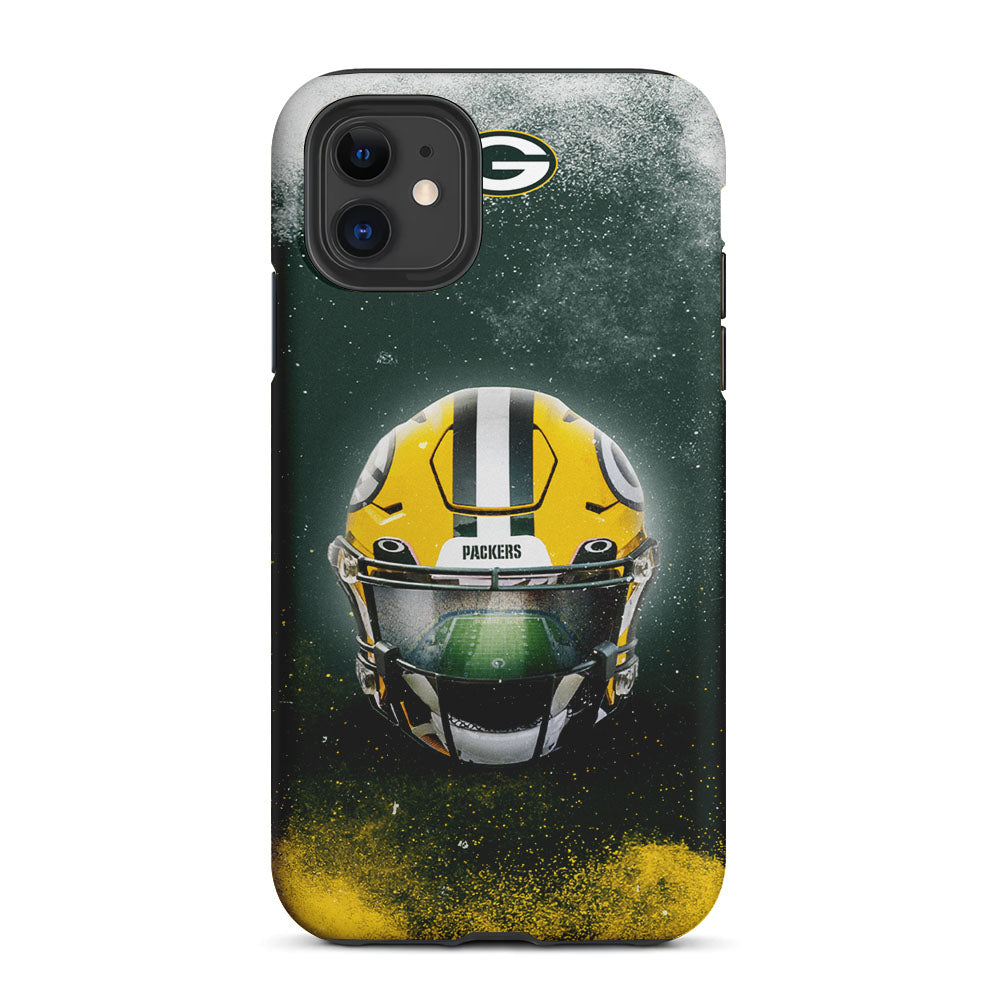 Green Bay Packers Helmet 2 in 1 Tough Phone Case