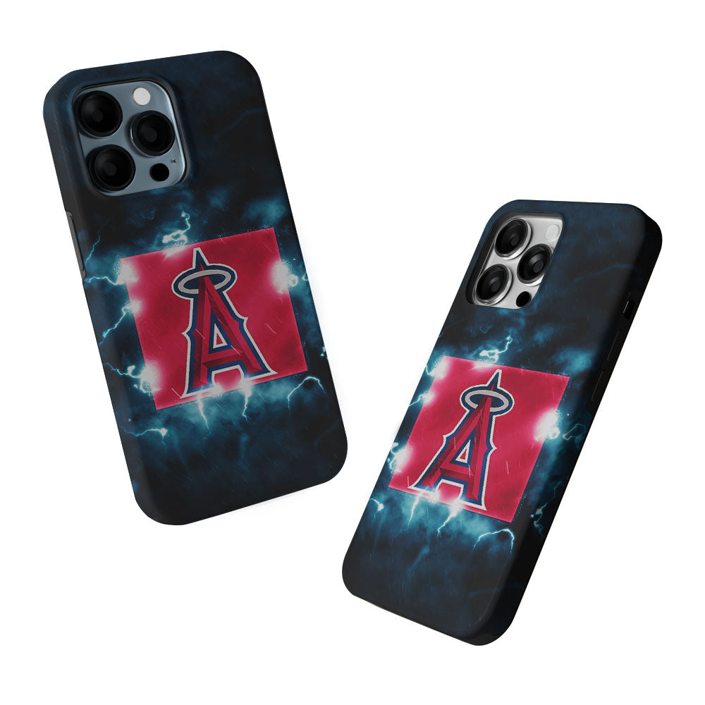 Los Angeles Angels Abstract 2 in 1 Tough Phone Case