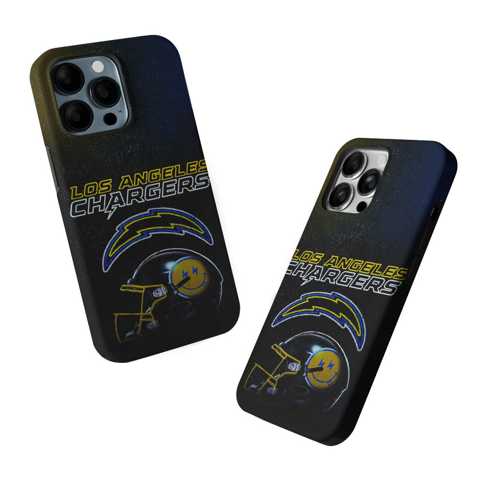 Los Angeles Chargers Helmet 2 in 1 Tough Phone Case