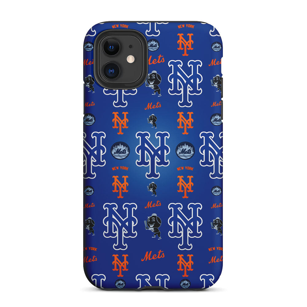 New York Mets Logo 2 in 1 Tough Phone Case