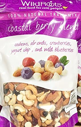 Wildroots Coastal Berry Blend 100% Natural Trail Mix Snack - (4) BAGS 26oz