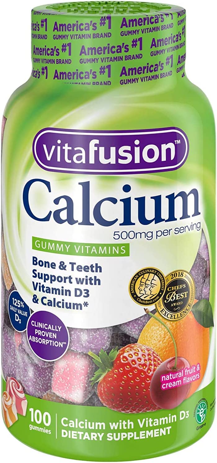 Calcium Gummy for Adults, 500 mg, (Family Bundle)