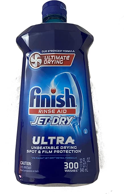 FINISH Rinse AID Jet-Dry Ultra 300 Washes 32 FL OZ (946ml)