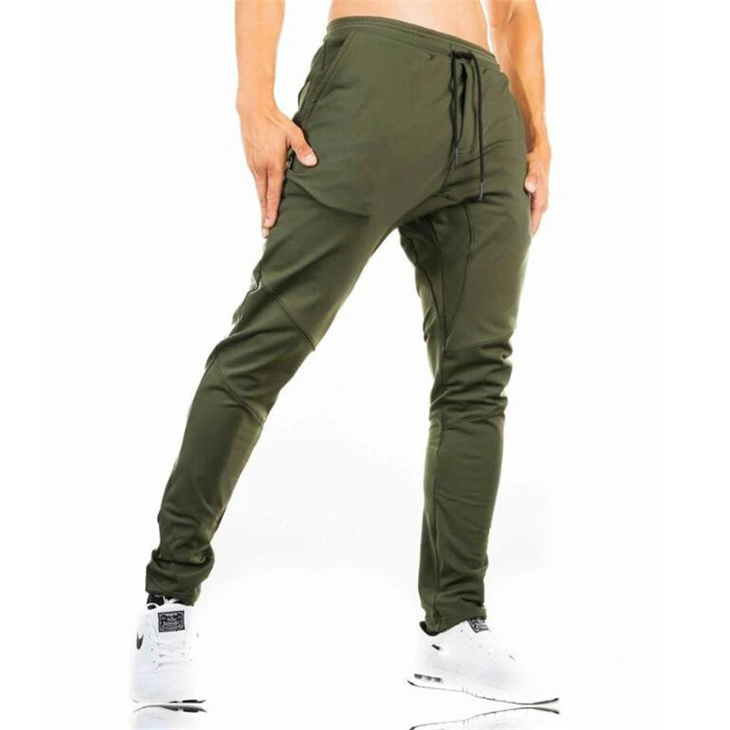 New 2020 Autumn Mens Gyms Pants Fashion Men Sweatpants Fitness Slim Fit Mens Joggers Bodybuilding Sweat Pants Size 3XL