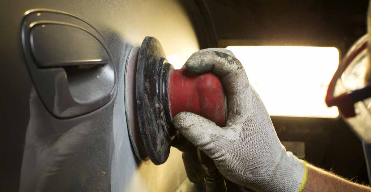 sand the car with 1000 grit sandpaper