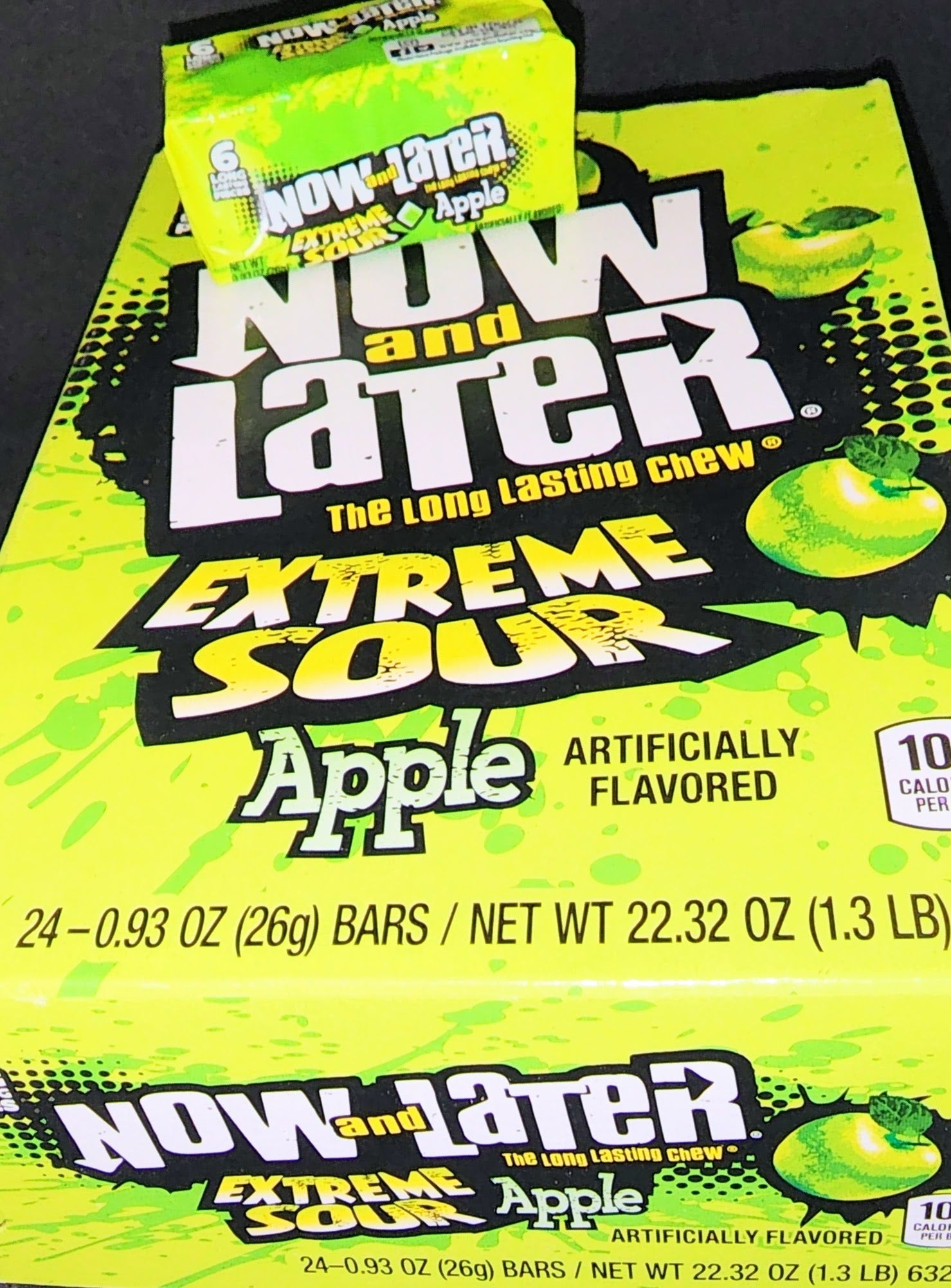 Now And Later Extreme Sour Apple
