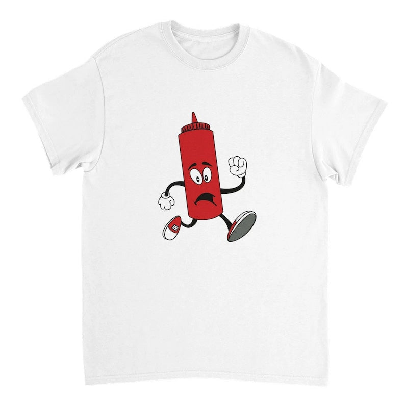 Scared Ketchup Heavyweight Unisex Crewneck T shirt