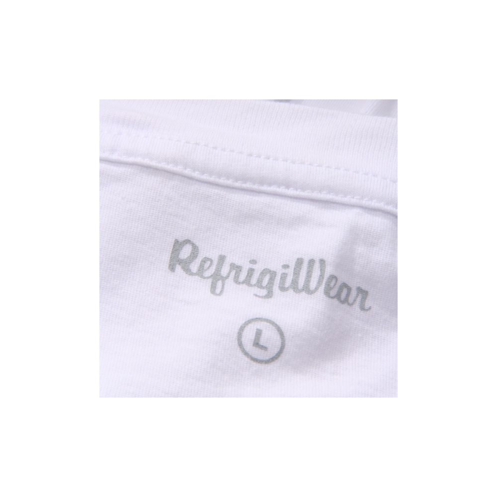 Refrigiwear White Cotton T-Shirt