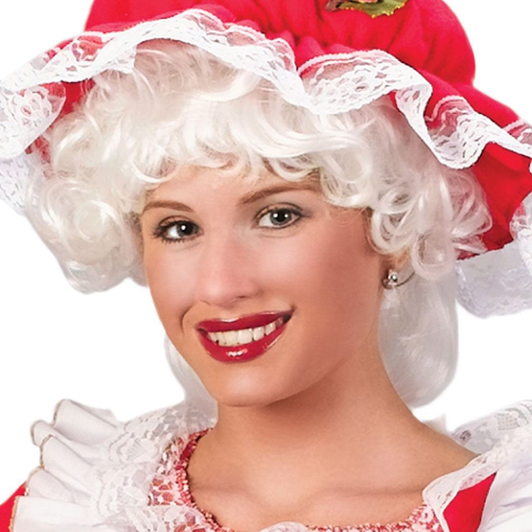 Mom Wig - Mrs Santa Claus - 100 Days - Christmas - Costume Accessory - Adult