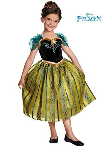 Anna Gown - Frozen - Deluxe Costume - Child - Medium 7-8