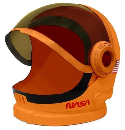 Astronaut Helmet - Space - Orange - Plastic - Costume Accessory - Child