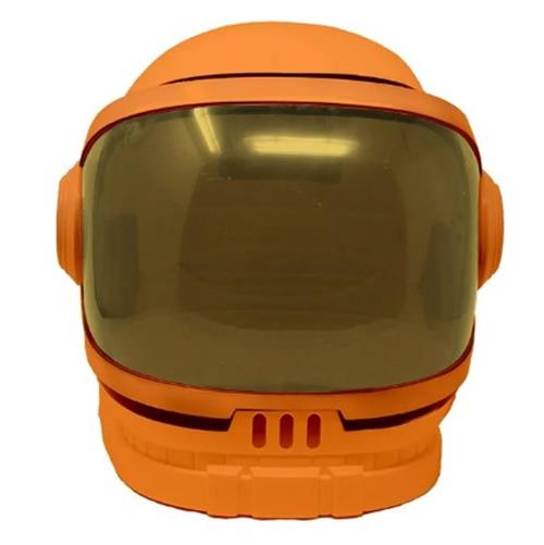 Astronaut Helmet - Space - Orange - Plastic - Costume Accessory - Child