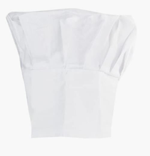 Chef Hat - White - Tall - Deluxe Costume Accessory - Teen Adult