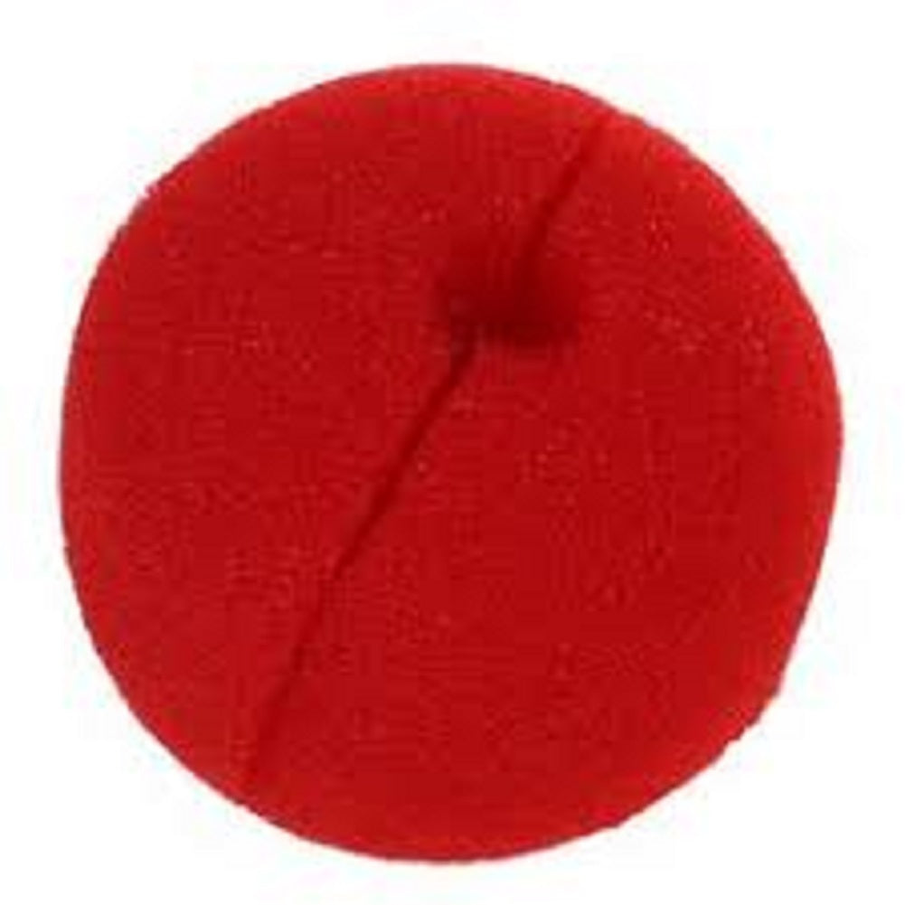 Sponge Clown Nose - Red - Rudolph - Cosplay Costume Accessory - 2 Sizes