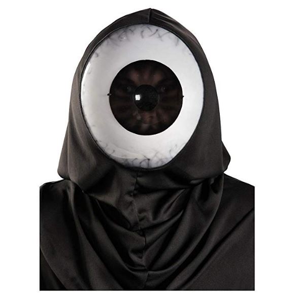 Giant Eyeball Mask - Alien - Scary - Plastic - Costume Accessory - Adult Teen