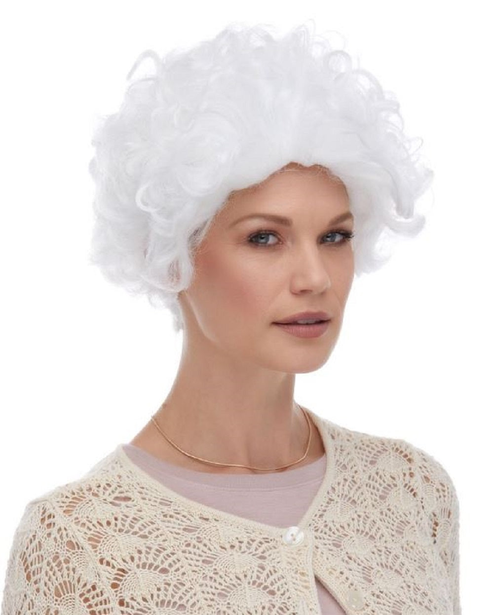 Mom Wig - Mrs Santa Claus - 100 Days - Christmas - Costume Accessory - Adult