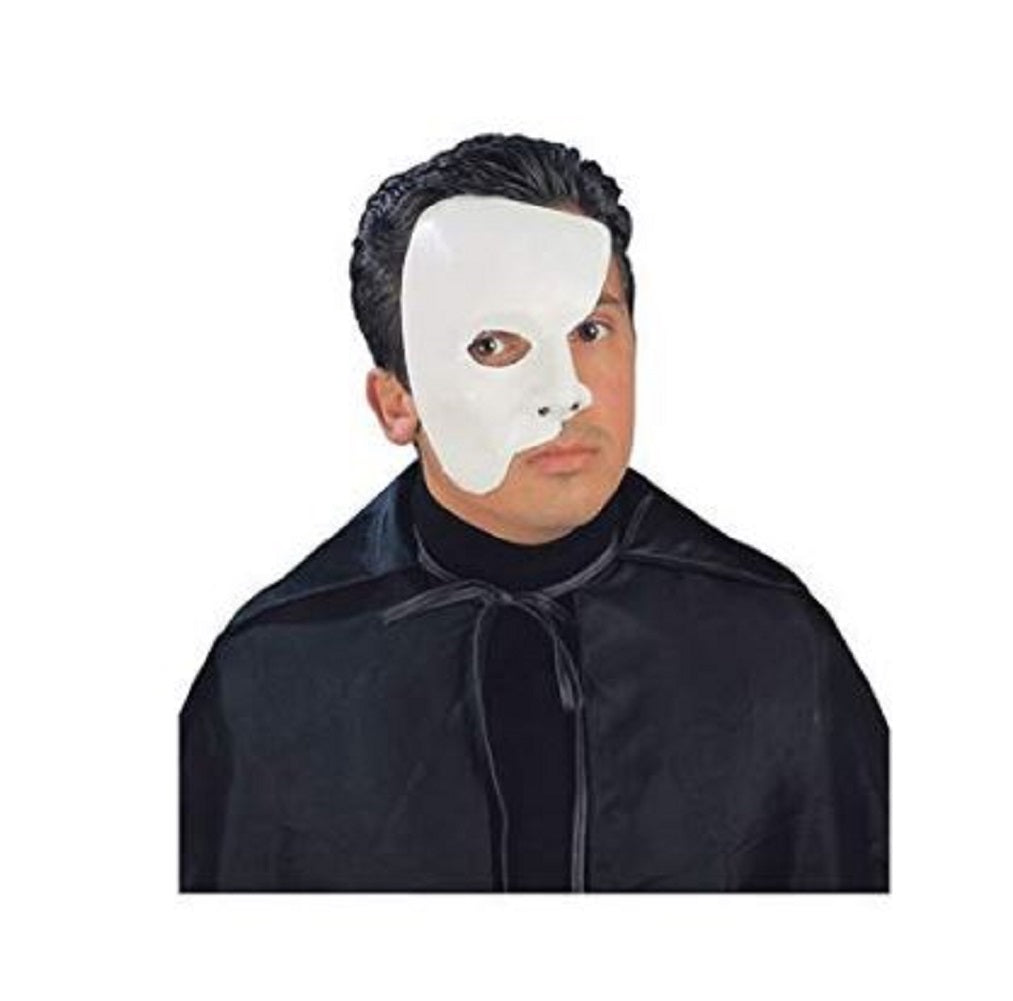 Phantom of the Opera Mask - Half Face - Costume Accessory - Teen Adult