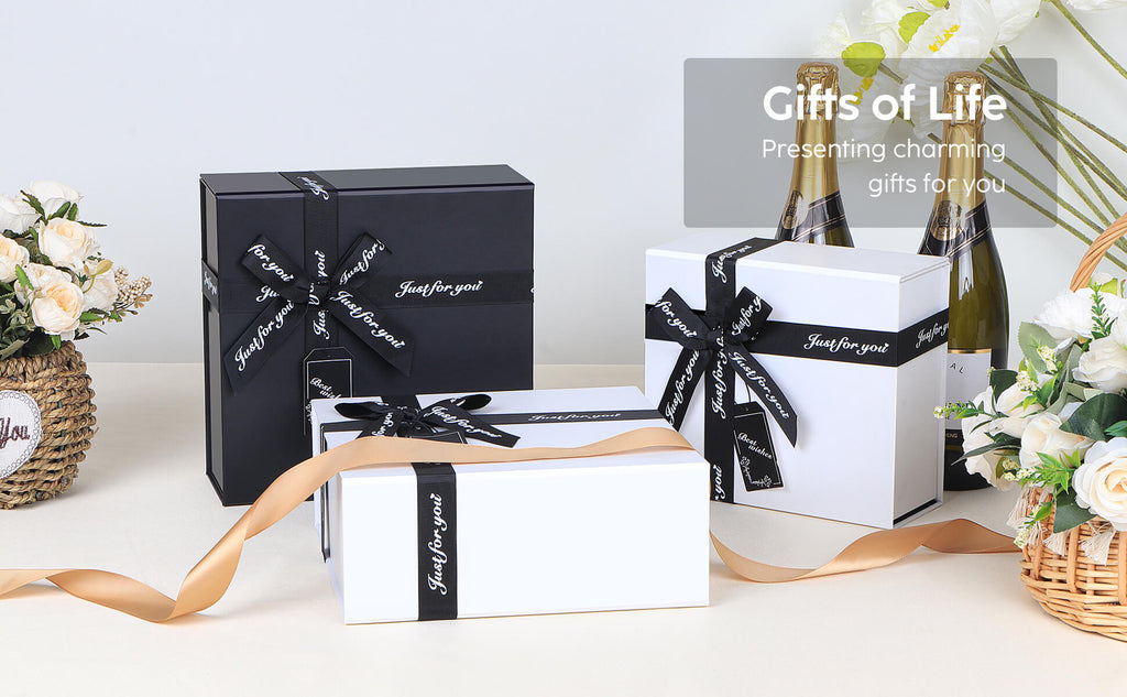 Chanel Gift Box and Ribbon  Gift box, Gifts, White gifts
