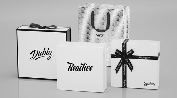 Logo-auf-Karton-weiße-Geschenkboxen drucken