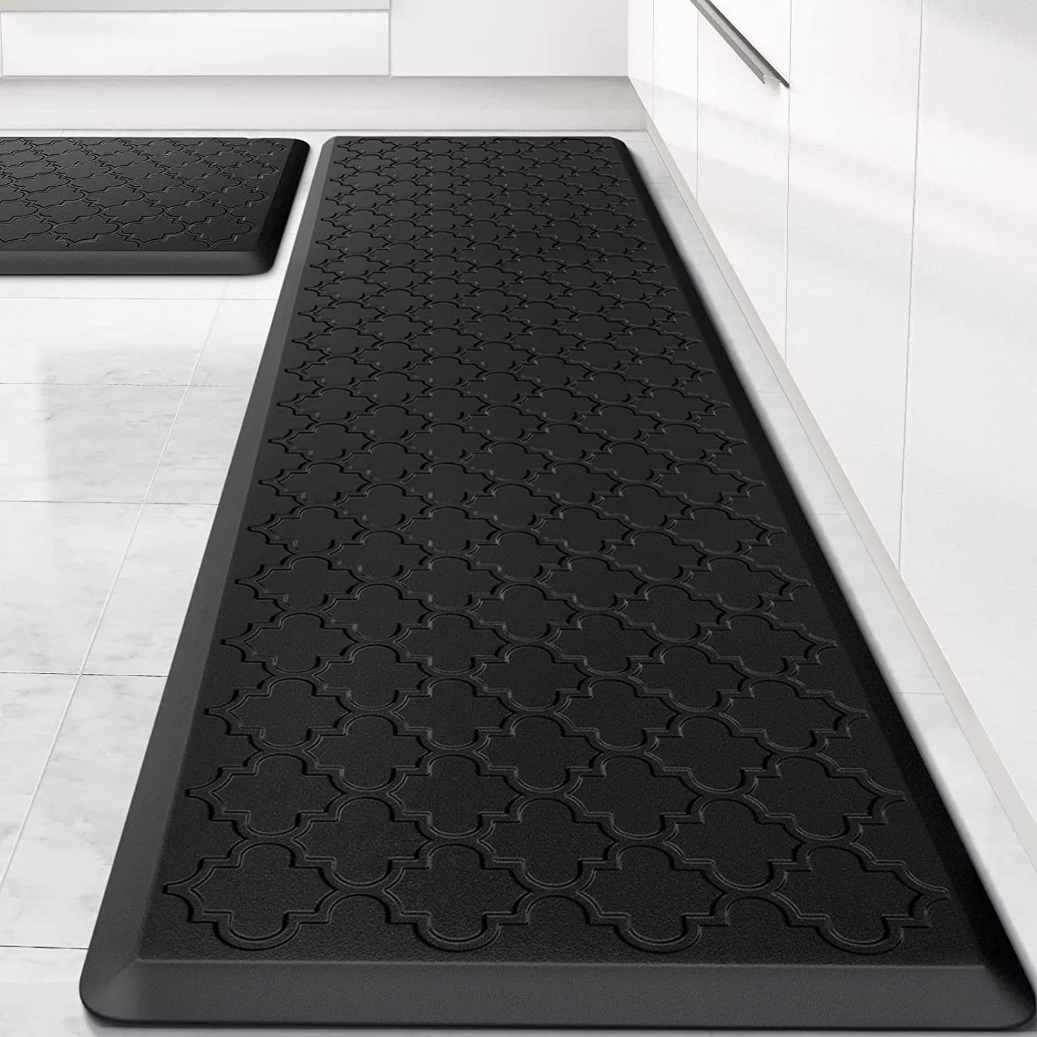 Kitchen Mat Cushioned Anti-Fatigue Floor Mat Waterproof Non-Skid Kitchen Mats Comfort Foam Kitchen Rugs Standing Mat for Floor